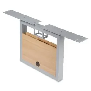 81929 | Lorell Espresso Middle Leg for Concordia Laminate