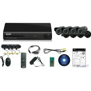 OT401-4CW134M-500G | Kworld Kguard 4 Channel H.264 DVR