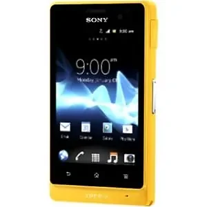 1266-4542 | Sony Xperia Advance ST27A - Yellow 3.5