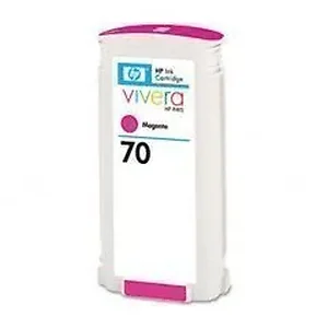 CB344A | Hp 70 Magenta Ink Cartridges 130ml Twin Pack