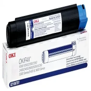 Okidata Toner, 52106701, Black, 2, 500 pg yield