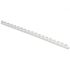 Fellowes 52508 Binding Comb, Plastic,516in, 40 Sheet Capacity White,10