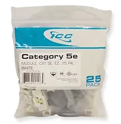 Cablesys-ICC-CAT5JKPK-WH