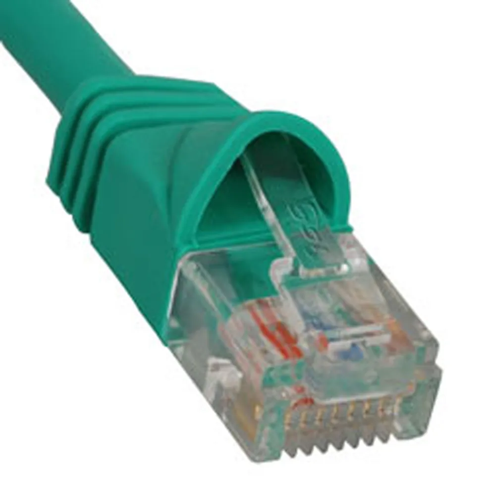 Cablesys ICC-ICPCSJ03GN Patch Cord- Cat 5e- Molded Boot- 3' Gn