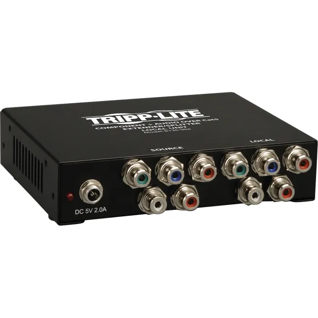 Tripp B136-004 , 4-port Component Video, Stereo Audio, Over Cat5cat6 E