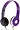 IAH54PR | Dpi iLive iAH54R Over-Ear DJ Headphones - Purple