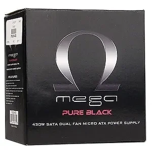 PSOM430 | Powmax Omega 430W 20+4-pin Dual-Fan mATX Power