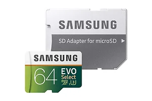 MB-ME64GA/AM | Samsung 64GB MicroSD EVO SELECT MEMORY CARD