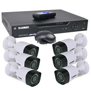 Lorex LHV826 1080p 8-channel 2tb Hd Dvr Security System W Cloud44; Hdm