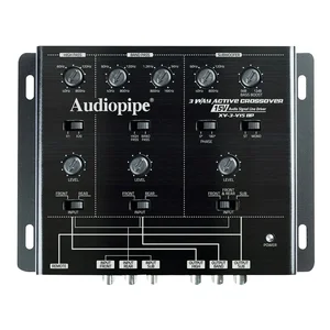 Audiopipe Audiopipe 3-Way Active Crossover with Bandpass