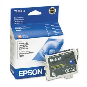 Original Epson T054920 Blue Cartridge R800 R1800