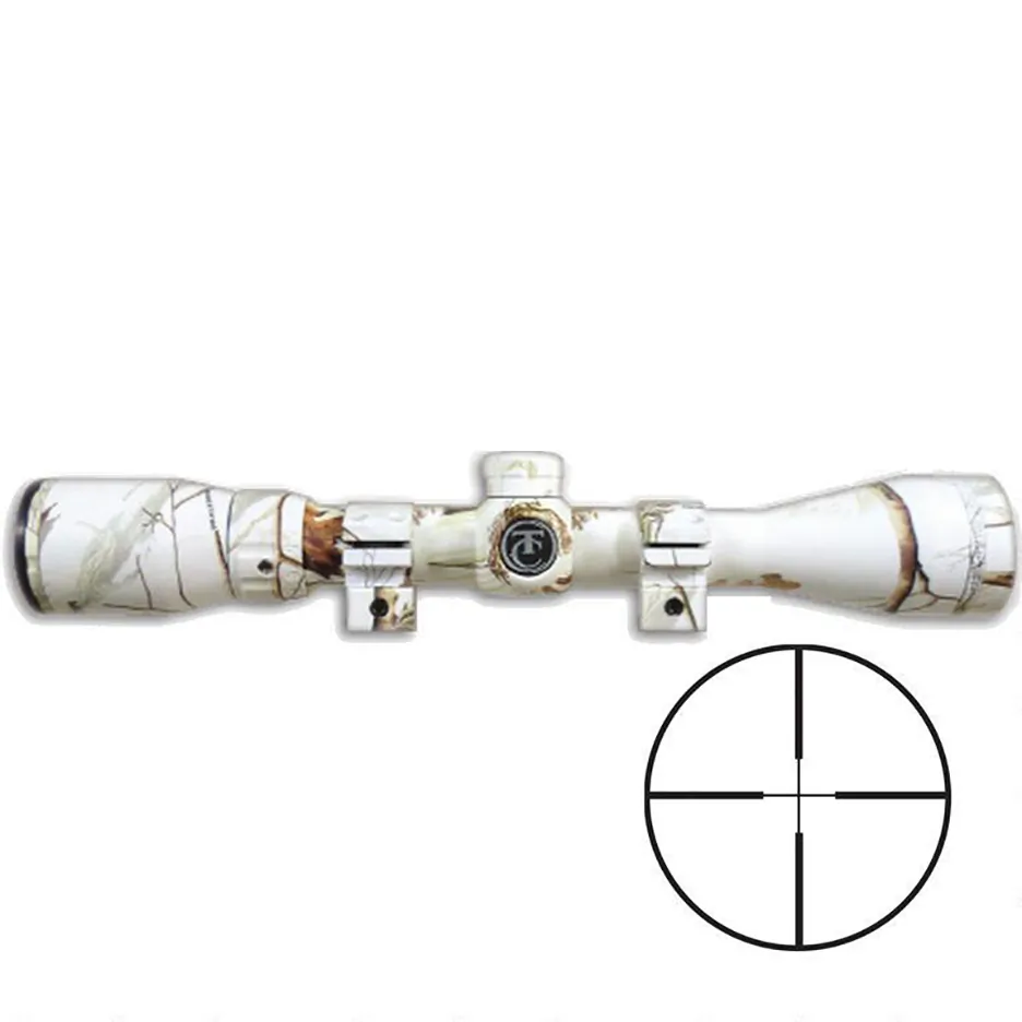 Battery 35008355 Tc Predator Scope 312x40 Ap Snow Camo With Rings