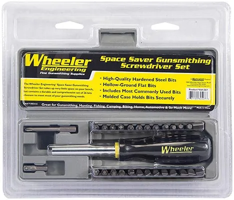 Battery 664507 Wheeler Spacesaver Screwdriver Set