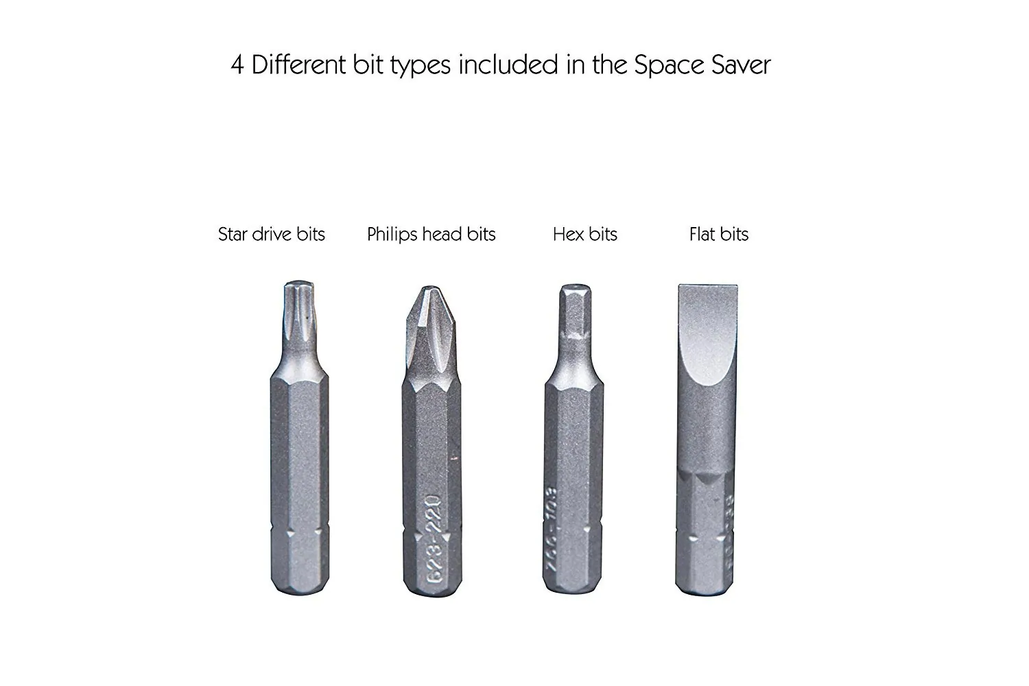 Battery 664507 Wheeler Spacesaver Screwdriver Set