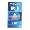 Maxell 217112 Vhs Standard Grade Videocassette, 30 Min