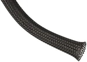 Techflex PTN025BK 14 Inch 100 Ft Black Pet Expandable Braided Sleeving