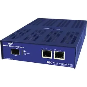 852-11911 | B Smartworx POE+ GIGA-MCBASIC 2TX/SFP with