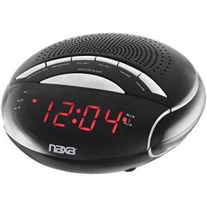 Naxa NRC-170 Nrc-170 Pll Digital Dual Alarm Clock With Amfm Radio And 