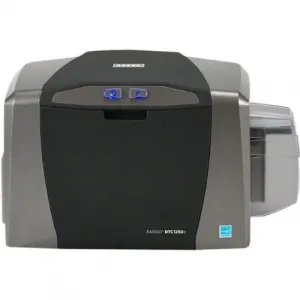 Hid 050120 Fargo Dtc1250e Color Dual-sided Id Plastic Card Printer Eth