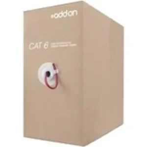 ADD-CAT6USBULK1K-RED | Addon 1000FT NON-TERMINATED RED CAT6