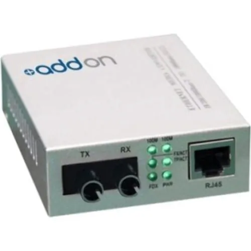 Addon ADD-FMC-FX-ST 10100base-tx(rj-45) To 100base-fx(st) Mmf 1310nm 2