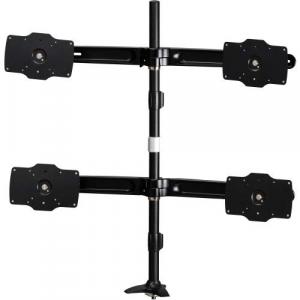 Amer AMR4P32 Quad Monitor Mount For 32-inch Displays - Grommet Style