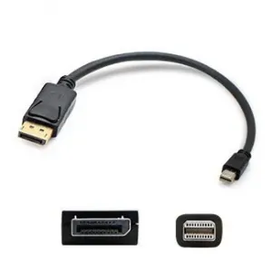 Addon MINIDP2DPMM6-5PK 5 Pack Of 1.82m (6.00ft) Mini-displayport Male 