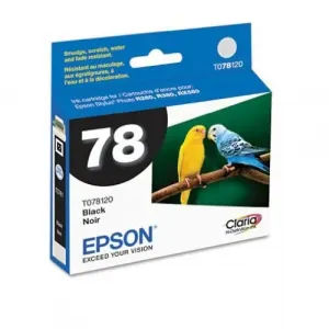 Original Epson T078120 Claria Ink Cartridge - Inkjet - Black - 1 Each