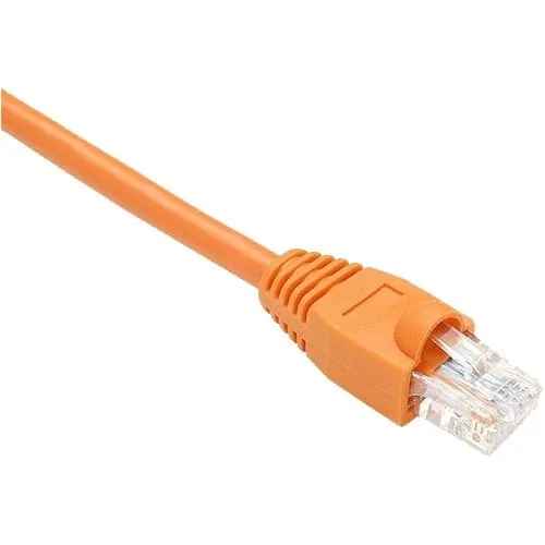 Unirise PC6-01F-ORG-SH-S 1ft Orange Cat6 Shielded Patch Cable - Snagle