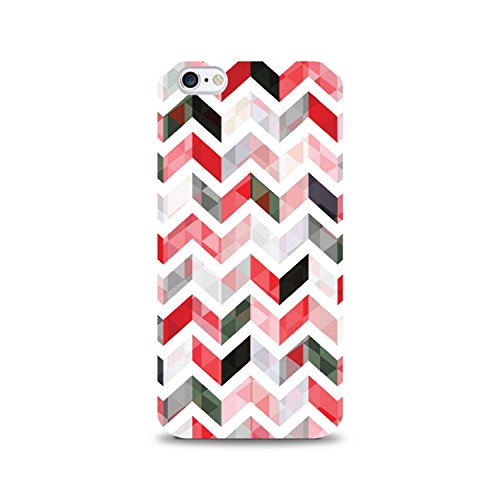 Centon IP6PV1WG-ZGY-02 Otm Classic Prints White Phone Case, Zig