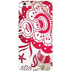 IP6V1WG-PAI-01 | Centon Floral Prints White Phone Case