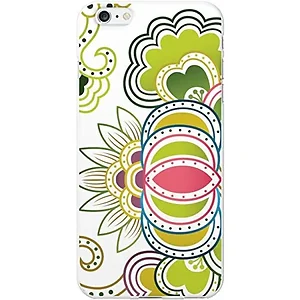 IP6PV1WG-PAI-02 | Centon Floral Prints White Phone Case