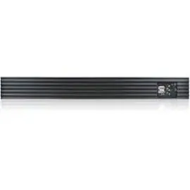 Istar D-118V2-ITX-DT Server Chassis - Rack-mountable - 2x Usb 2.0 - Bl