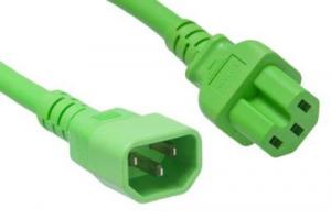 Unirise PWCD-C14C15-15A-08F-GRN 8ft Power Cord C14-c15 15amp Green