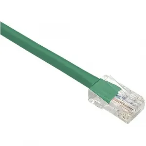 Unirise PC5E-10F-GRN 10ft Green Cat5e  Patch Cable, Utp, No Boots