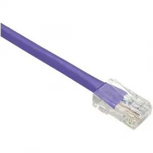 Unirise PC5E-10F-PUR 10ft Purple Cat5e  Patch Cable, Utp, No Boots