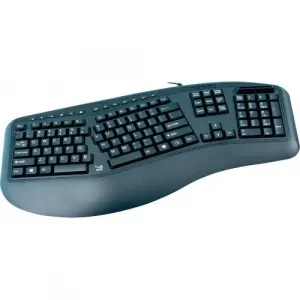 Smk VP3827-TAA Taa Compliant Ergonomic Usb Keyboard With Smart Card Re