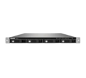 VS-4108U-RP-PRO+US | Qnap 4-Bay 1U NVR with Redundant Power