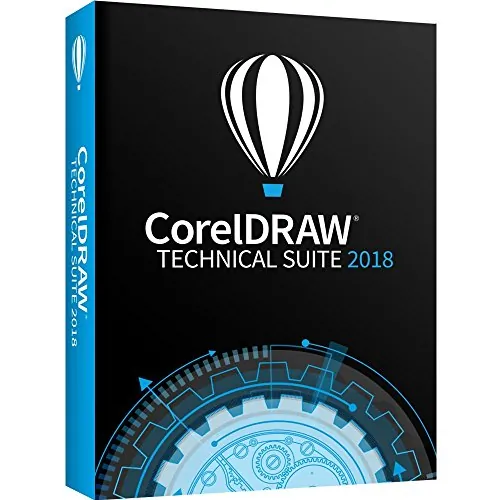 Corel CDTS2018MLDVD Draw Technical Suite 2018 - Box Pack - 1 User - Dv