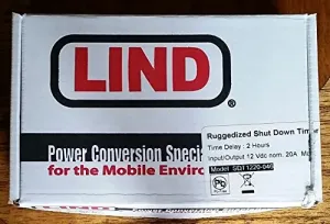 Lind SDT1220-046 Rugged Shutdown Timer Relay Driver - 2 Hour Delay, 12