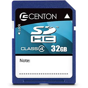 S1-SDHC4-32GTAA | Centon TAA 32GB SDHC Class 4 Memory Card