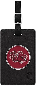 S1-CBT-SCU-00A | Centon Classic Black Leather Bag Tag for