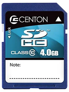 S1-SDHC10-4G | Centon 4GB Class 10 SD Card