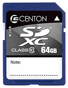 S1-SDXC10-64GTAA | Centon TAA 64GB SDXC Class 10 Memory Card