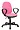 05181 | Inland Ergonomic Pink Gaming Mesh Chair with