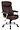 05169 | Inland Brown Executive Ergonomic Office Chair with