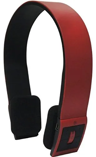 Inland 87096 Proht Bluetooth Headset Red