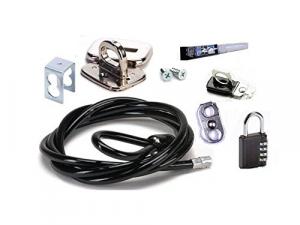 Cyclone CP27988 4 Dial Combination Padlock Security Kit