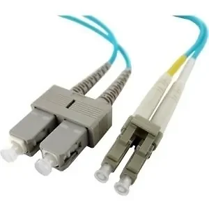 LCSCOM4MD20M-AX | Axiom OM4 Fiber LC to SC Cable - 20 Meters