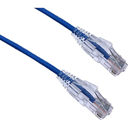 Axiom C6ABFSB-B12-AX 12 Ft Cat6a Bendnflex Ultra-thin Snagless Patch C